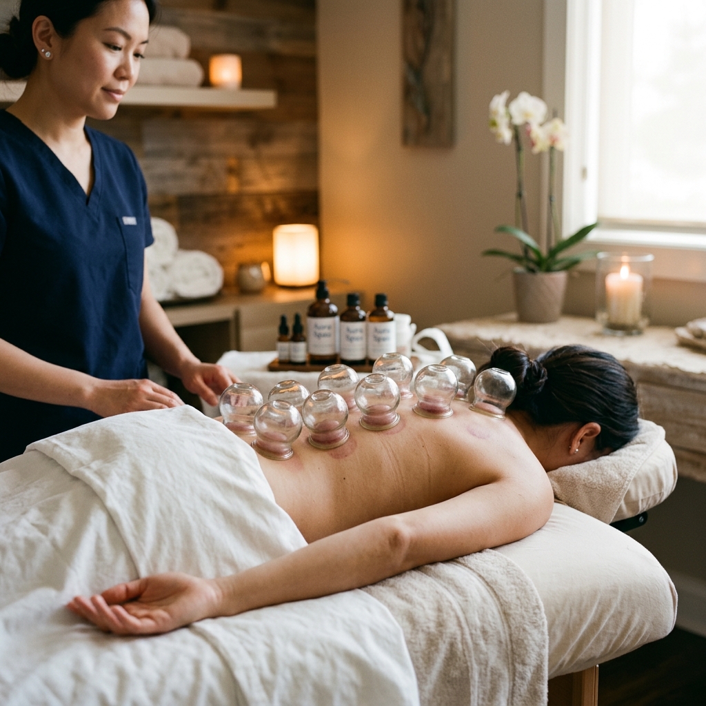 Massage & Cupping Combo