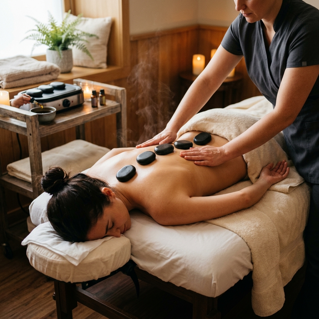 Massage & Hot Stone Combo