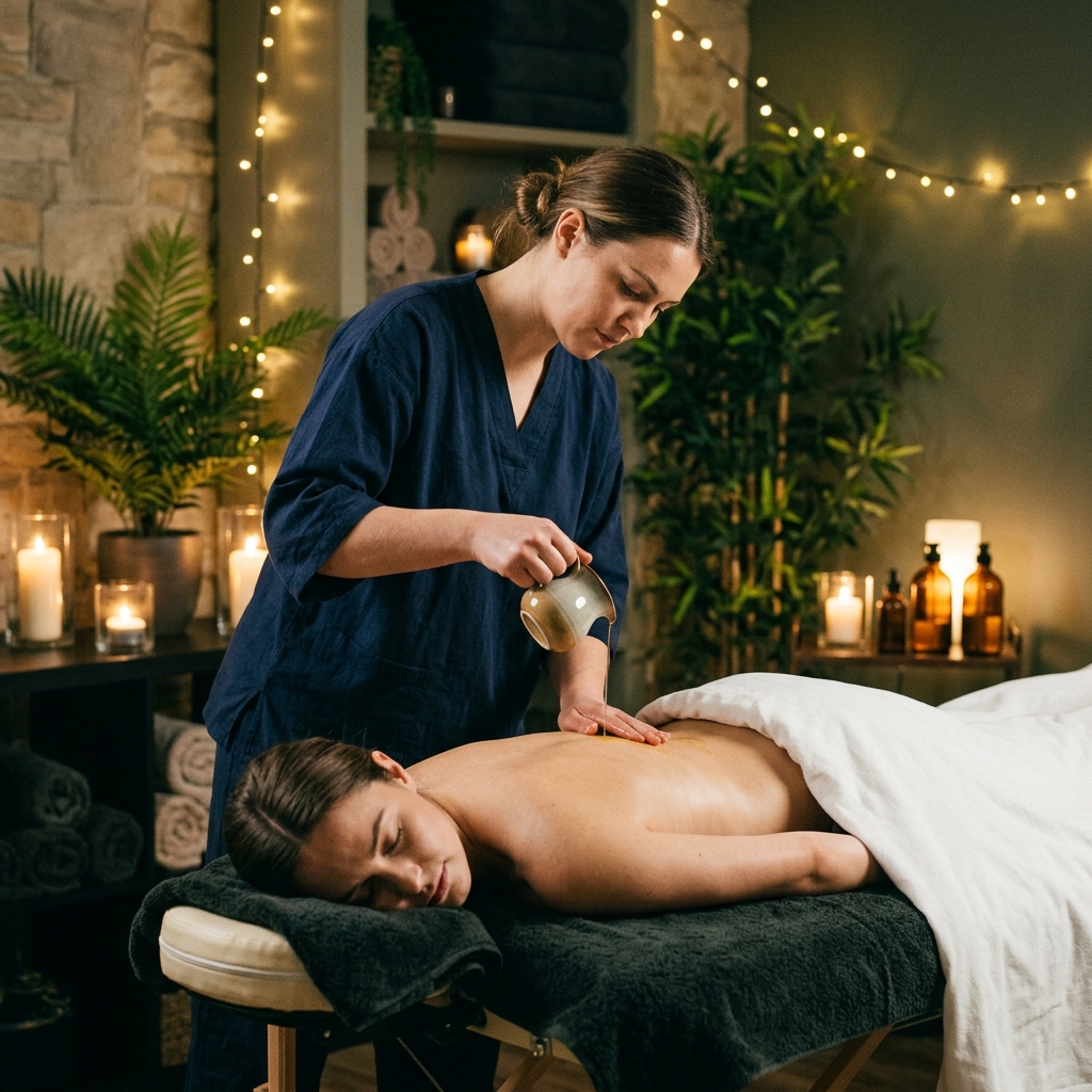Full Body Massage with Oil